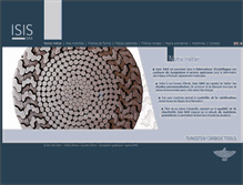 Tablet Screenshot of isis-outillages.com